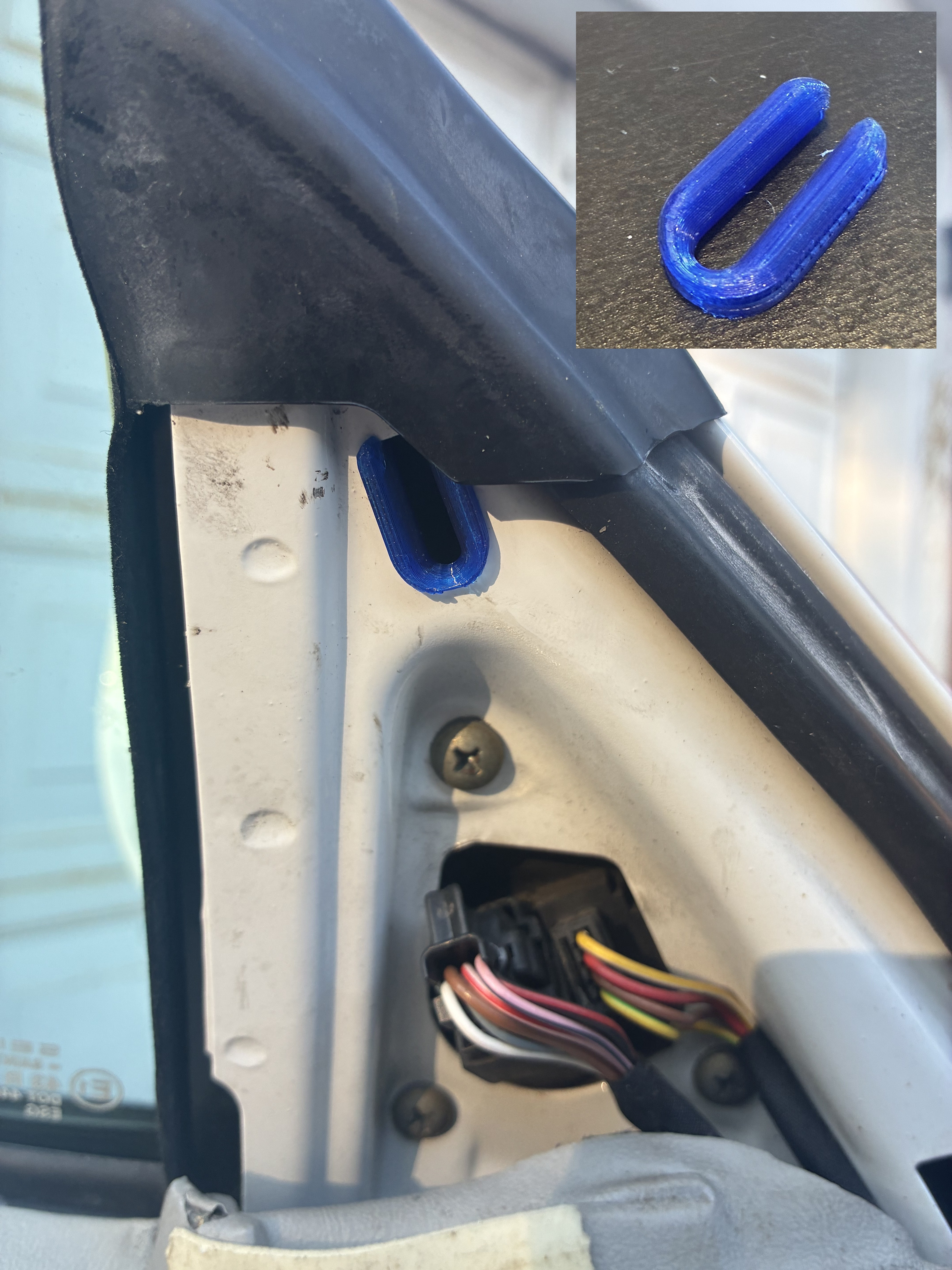 Mercedes R129 Door Triangle Trim A1297200711 A1297200811 thumbnail